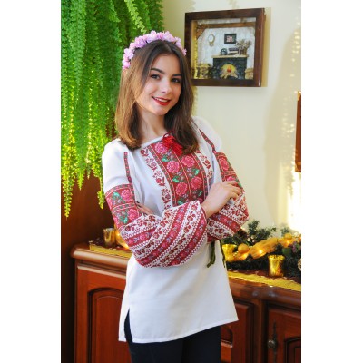 Embroidered blouse "Spring Melody"